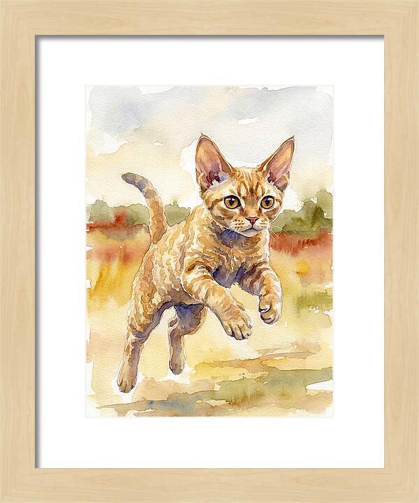Devon Rex In Motion