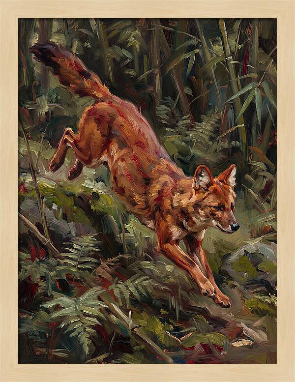 Dhole In Motion