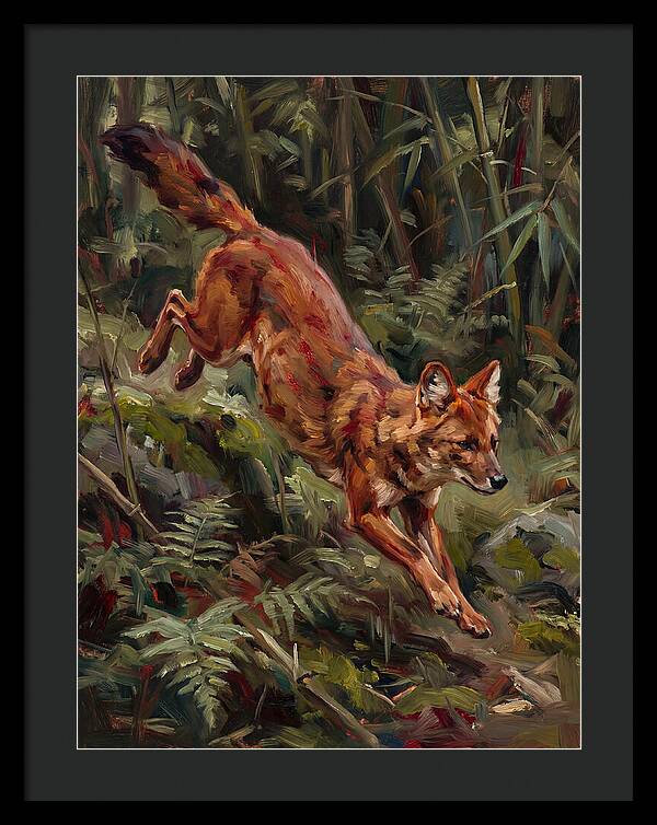 Dhole In Motion