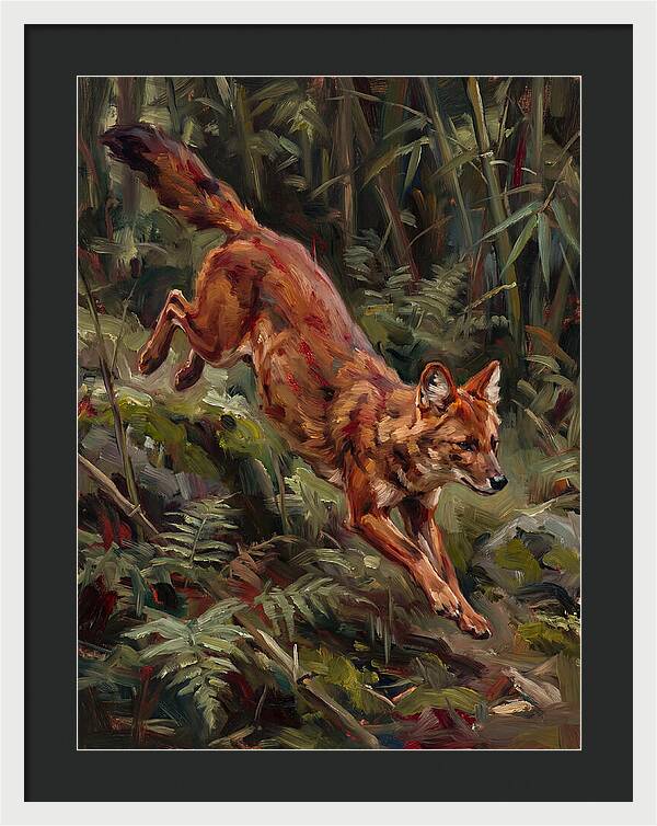 Dhole In Motion