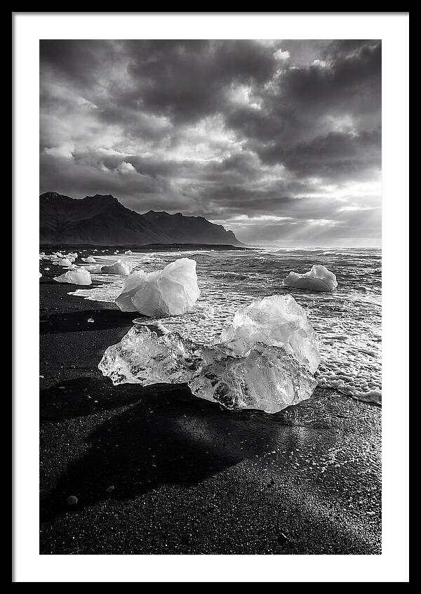Diamond Beach Ice Detail