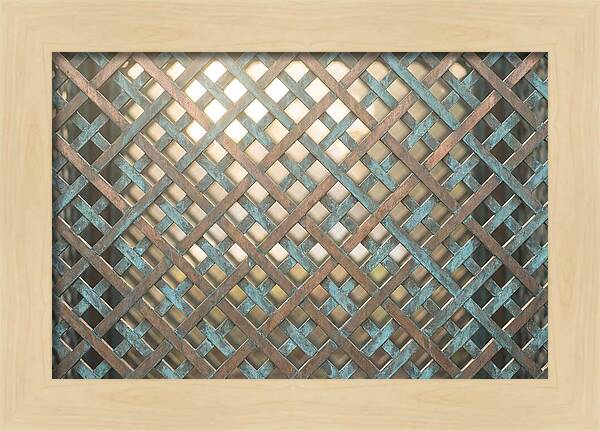 Diamond Lattice In Copper