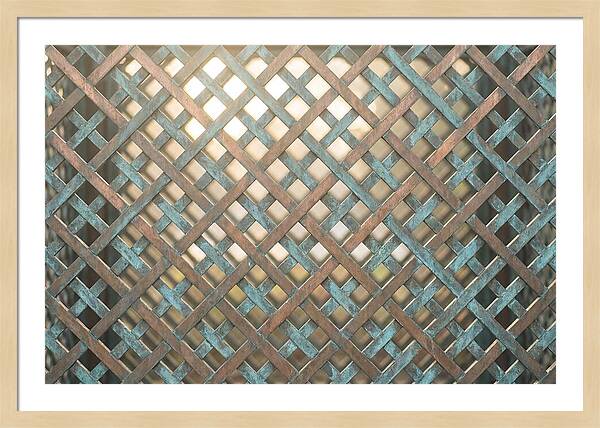 Diamond Lattice In Copper