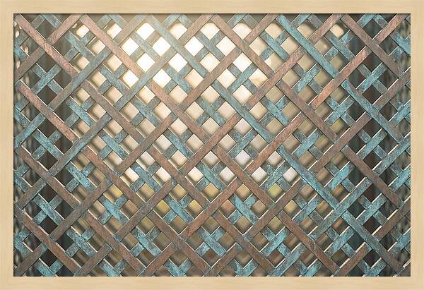 Diamond Lattice In Copper