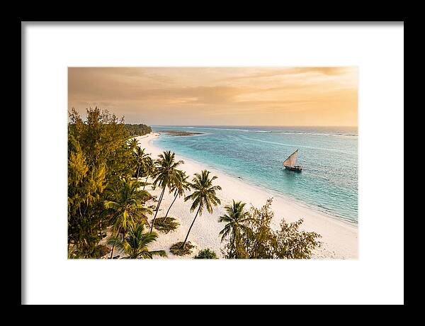 Diani Beach At Golden Hour
