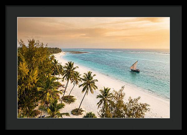 Diani Beach At Golden Hour