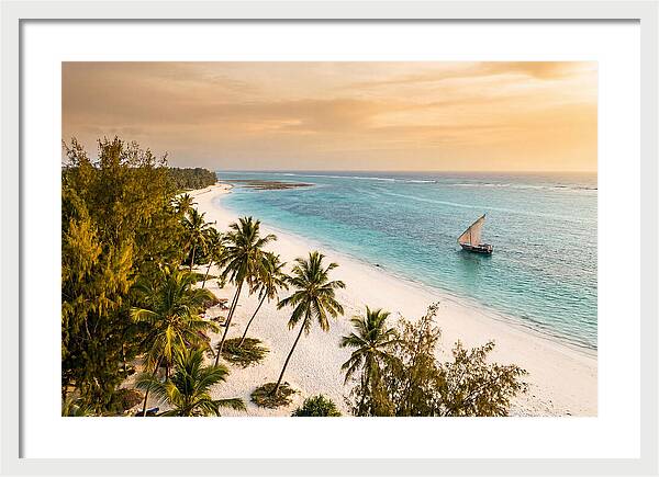 Diani Beach At Golden Hour