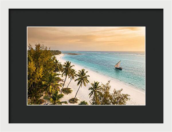 Diani Beach At Golden Hour