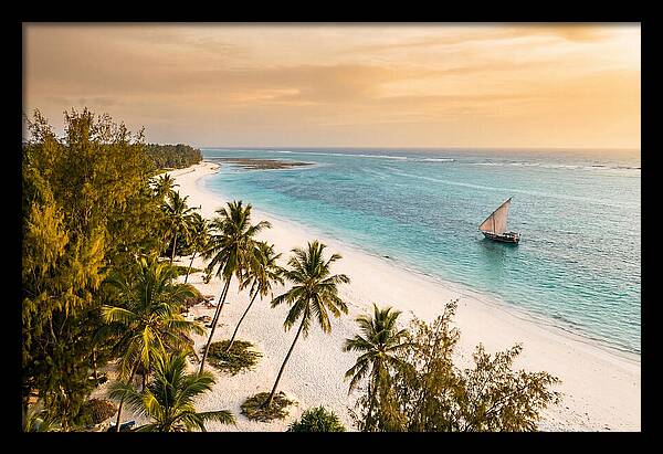 Diani Beach At Golden Hour