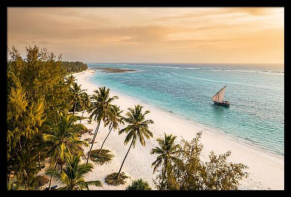 Diani Beach At Golden Hour