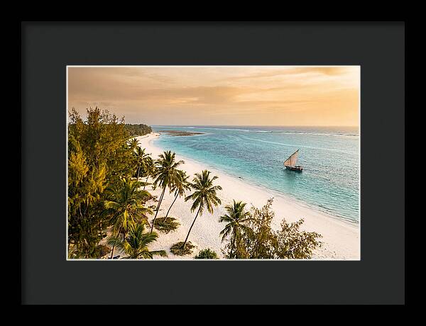 Diani Beach At Golden Hour