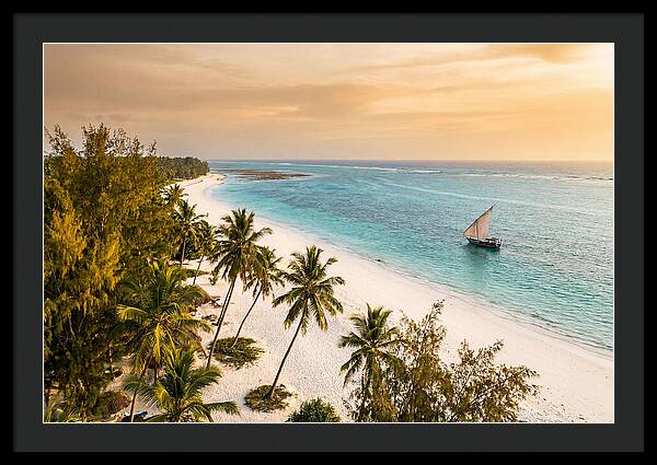 Diani Beach At Golden Hour