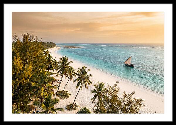 Diani Beach At Golden Hour