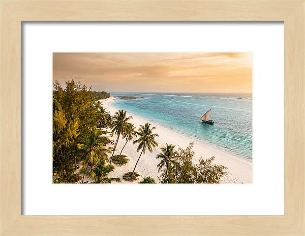 Diani Beach At Golden Hour
