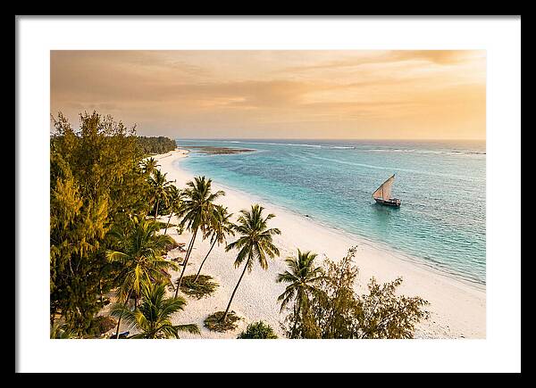 Diani Beach At Golden Hour
