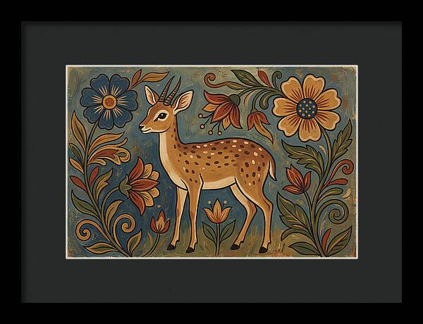 Dik Dik Among Vibrant Blooms
