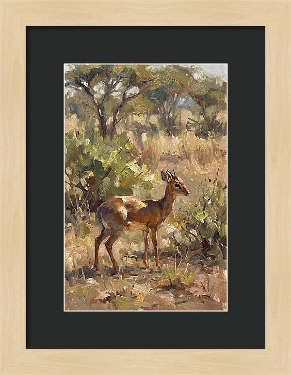 Dik Dik In Natural Habitat