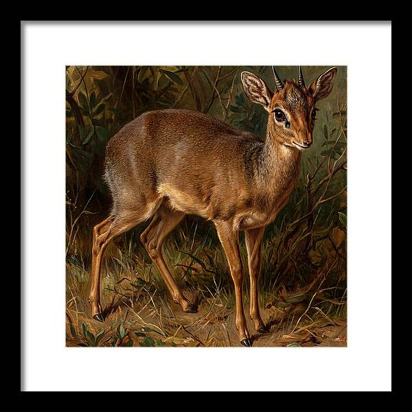 Dik Dik In Nature