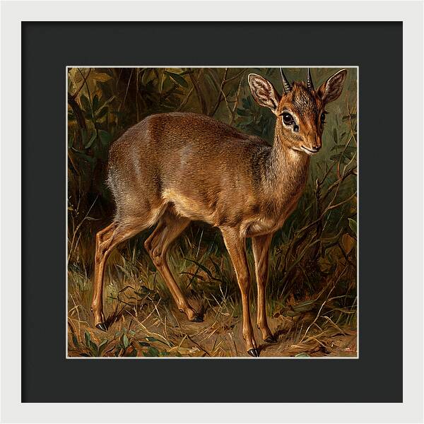 Dik Dik In Nature