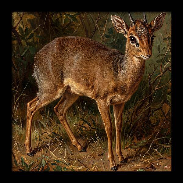 Dik Dik In Nature