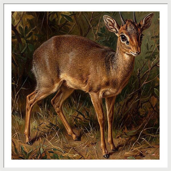 Dik Dik In Nature