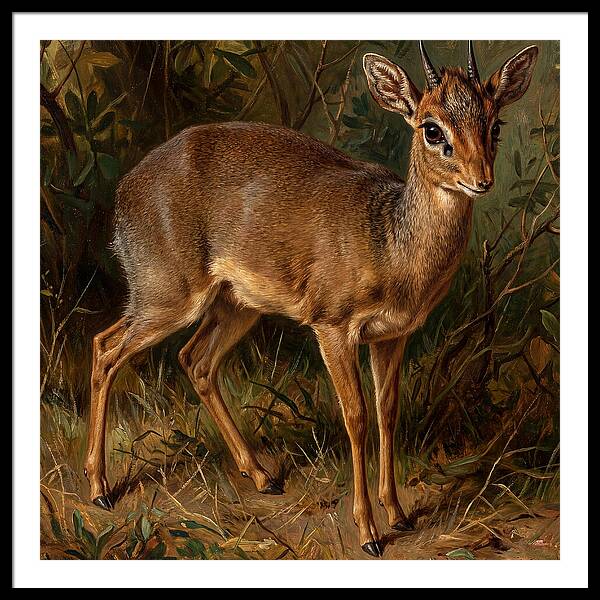 Dik Dik In Nature