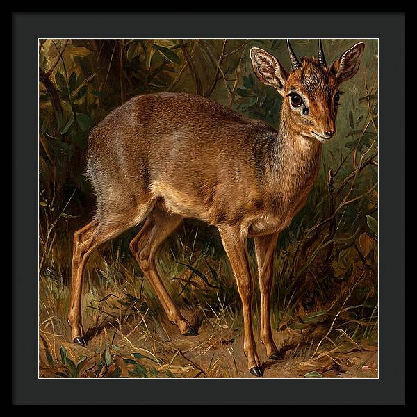 Dik Dik In Nature