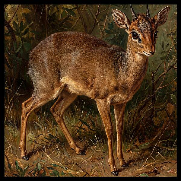 Dik Dik In Nature