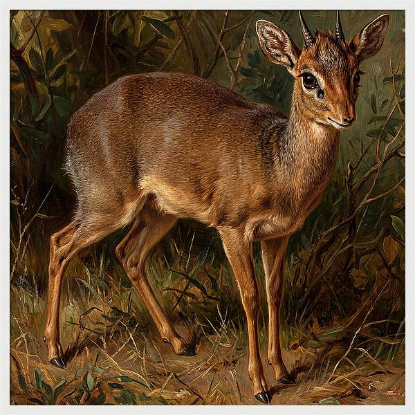 Dik Dik In Nature