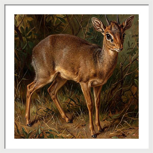 Dik Dik In Nature