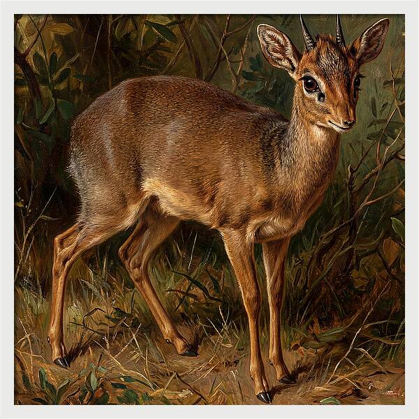 Dik Dik In Nature