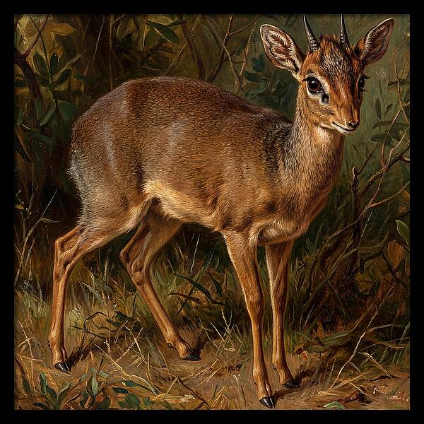 Dik Dik In Nature