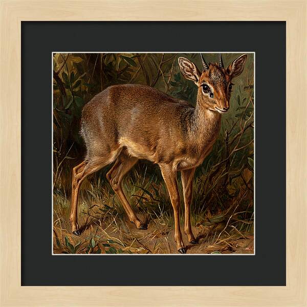 Dik Dik In Nature