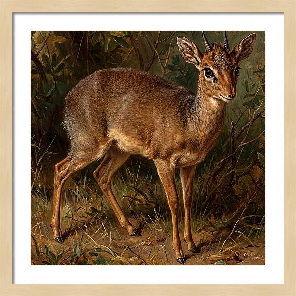 Dik Dik In Nature