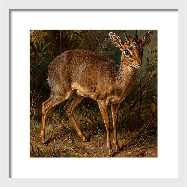 Dik Dik In Nature