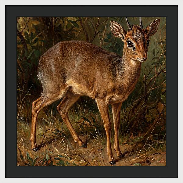Dik Dik In Nature