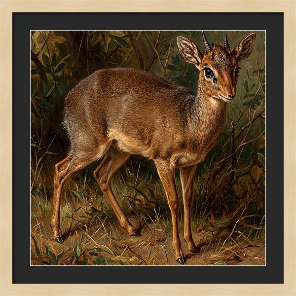 Dik Dik In Nature