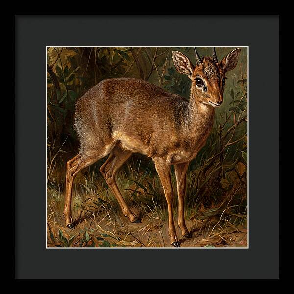 Dik Dik In Nature