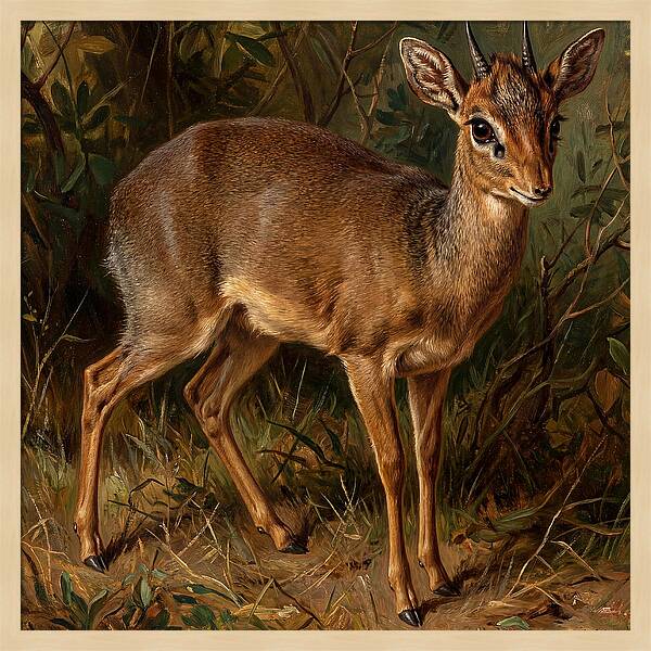 Dik Dik In Nature