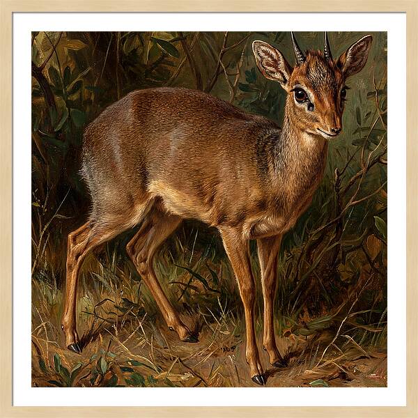 Dik Dik In Nature