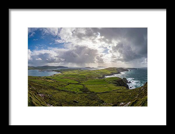 Dingle Peninsula From Connor Pass Summit
