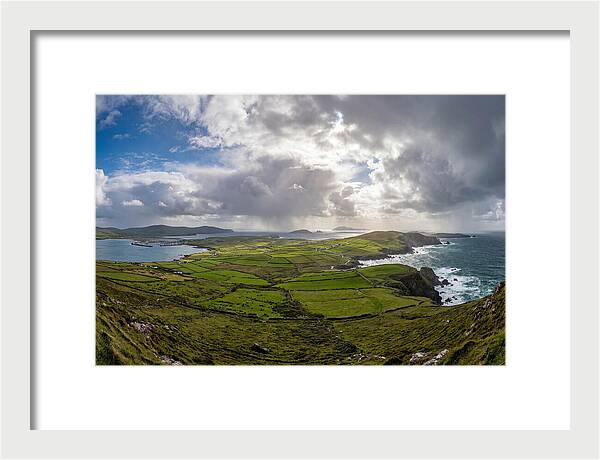 Dingle Peninsula From Connor Pass Summit