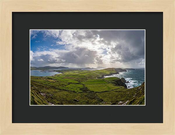 Dingle Peninsula From Connor Pass Summit