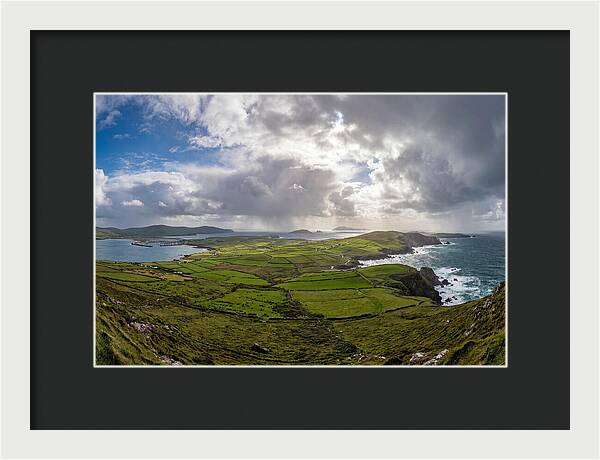 Dingle Peninsula From Connor Pass Summit