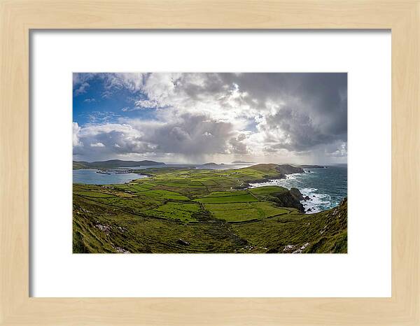 Dingle Peninsula From Connor Pass Summit