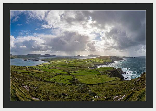 Dingle Peninsula From Connor Pass Summit