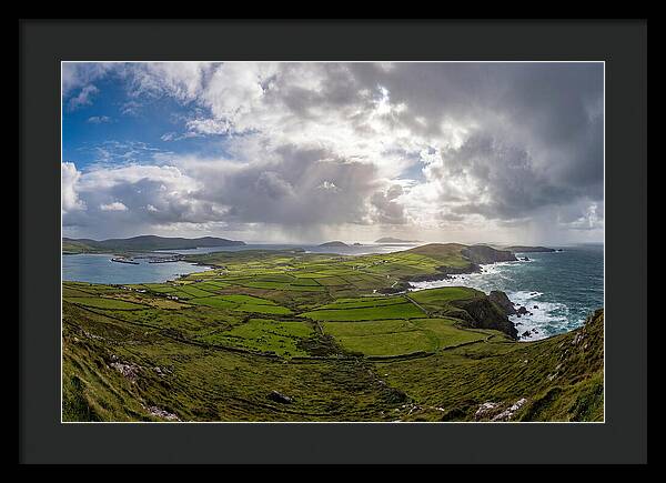 Dingle Peninsula From Connor Pass Summit