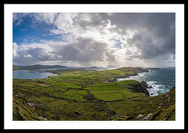 Dingle Peninsula From Connor Pass Summit