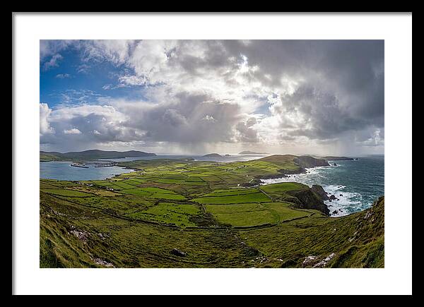 Dingle Peninsula From Connor Pass Summit