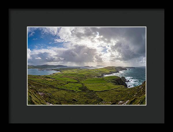 Dingle Peninsula From Connor Pass Summit